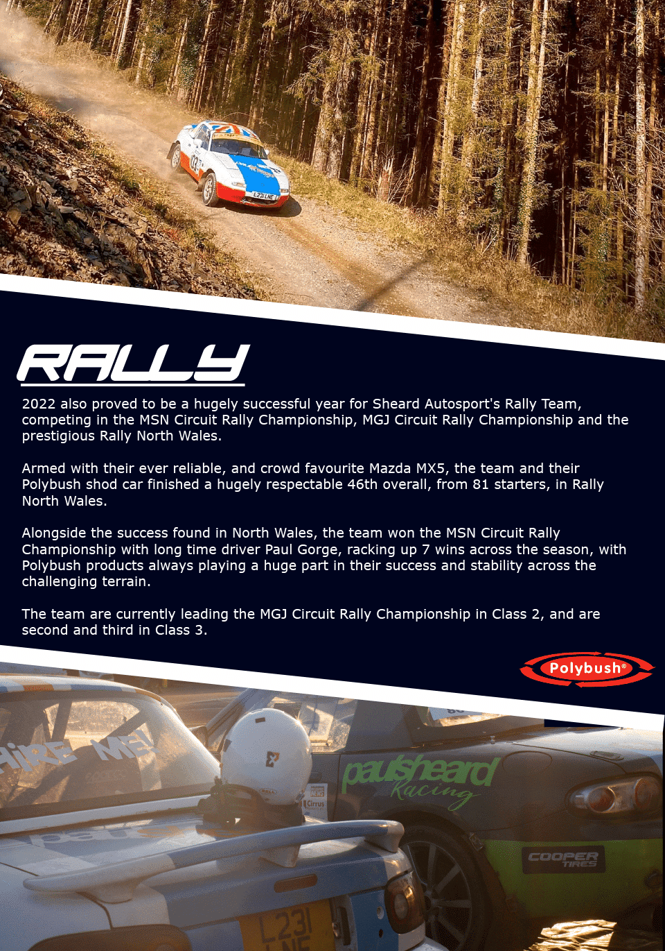 Sheard Autosport & Polybush // Rally