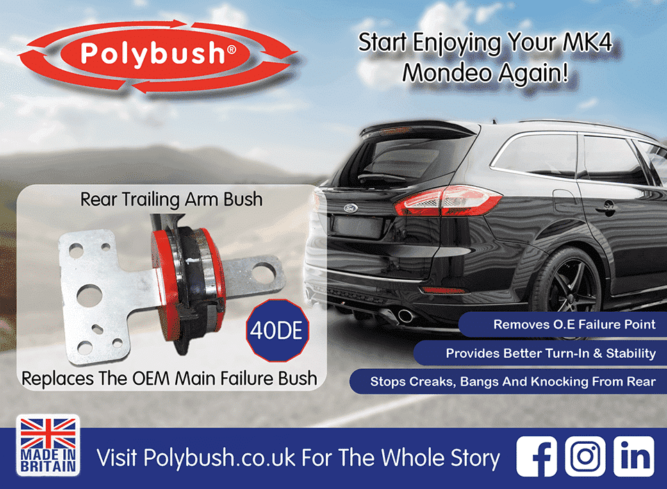 Ford Mondeo Mk4 Rear Trailing Arm Bush - 40DE