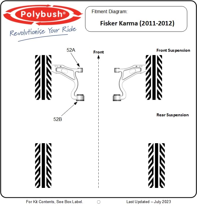 Karma (2011-2012) suspension bush diagram
