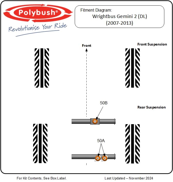 Gemini 2 (II) suspension bush diagram