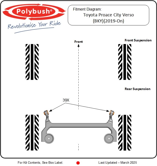 Proace City Verso (BKY) (2019-On) suspension bush diagram
