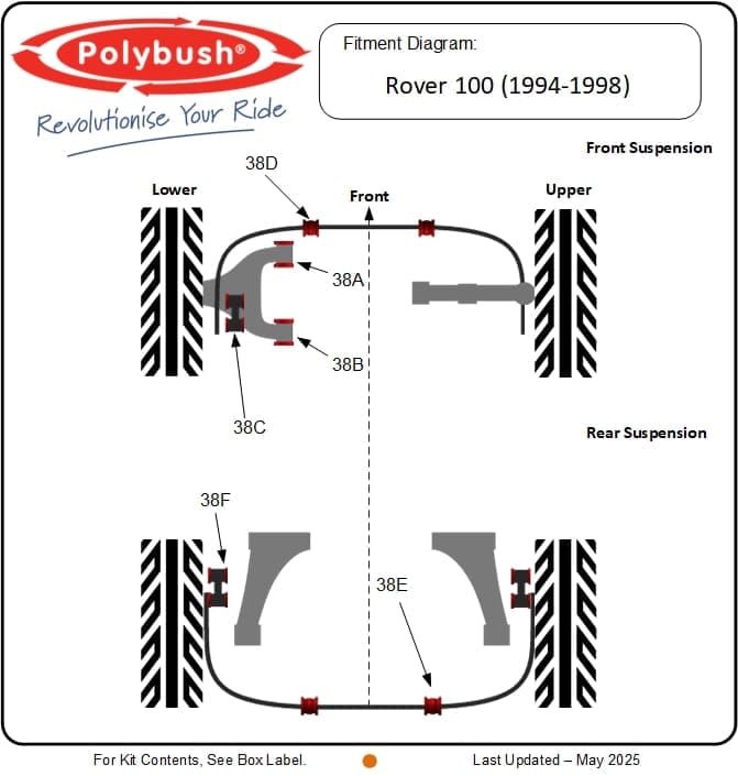 100 (1994-1998) suspension bush diagram