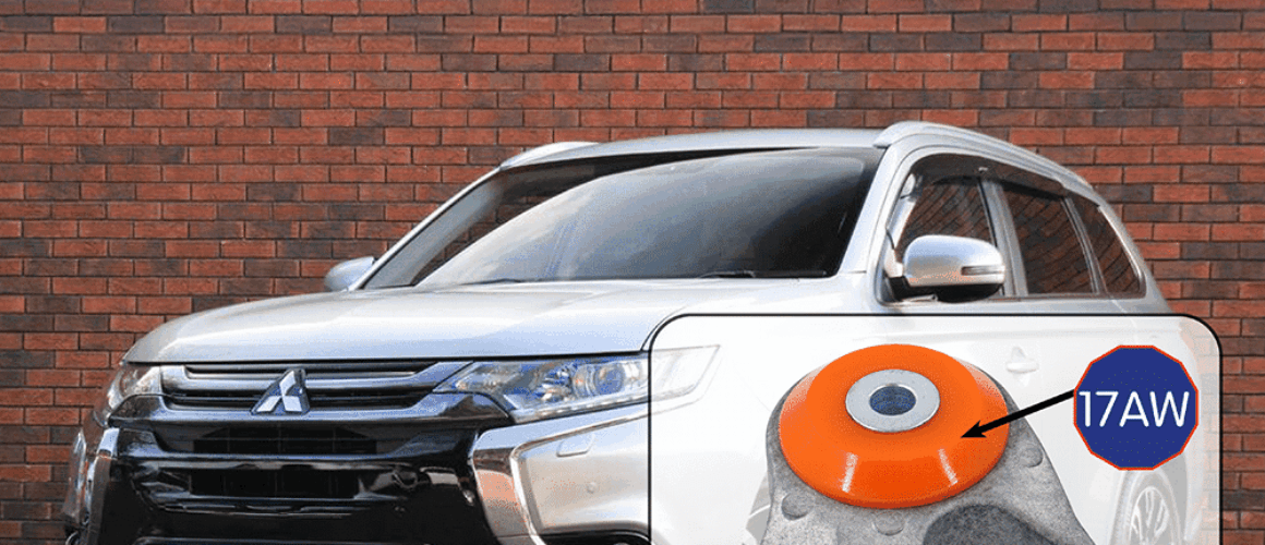 Polybush Outlander PHEV - Rear Motor Mount Front Bracket Bush